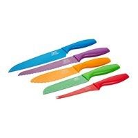 Фото Набір кухонних ножів з чохлами Gipfel 5 ін. 6739