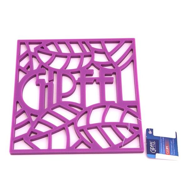 Підставка під гаряче Gipfel GLUM квадратна 17x17 см фіолетова 0213